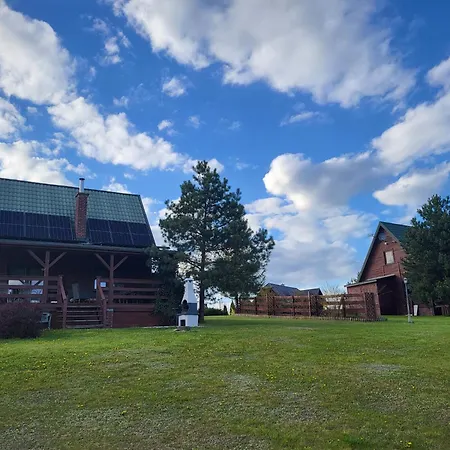 Dom Niebieski Nad Jeziorem Orzyskim Ferienhaus *